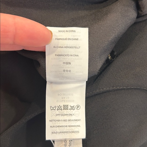 J.Crew Black Asymmetrical Jumpsuit EUC Size 8 - Picture 14 of 16